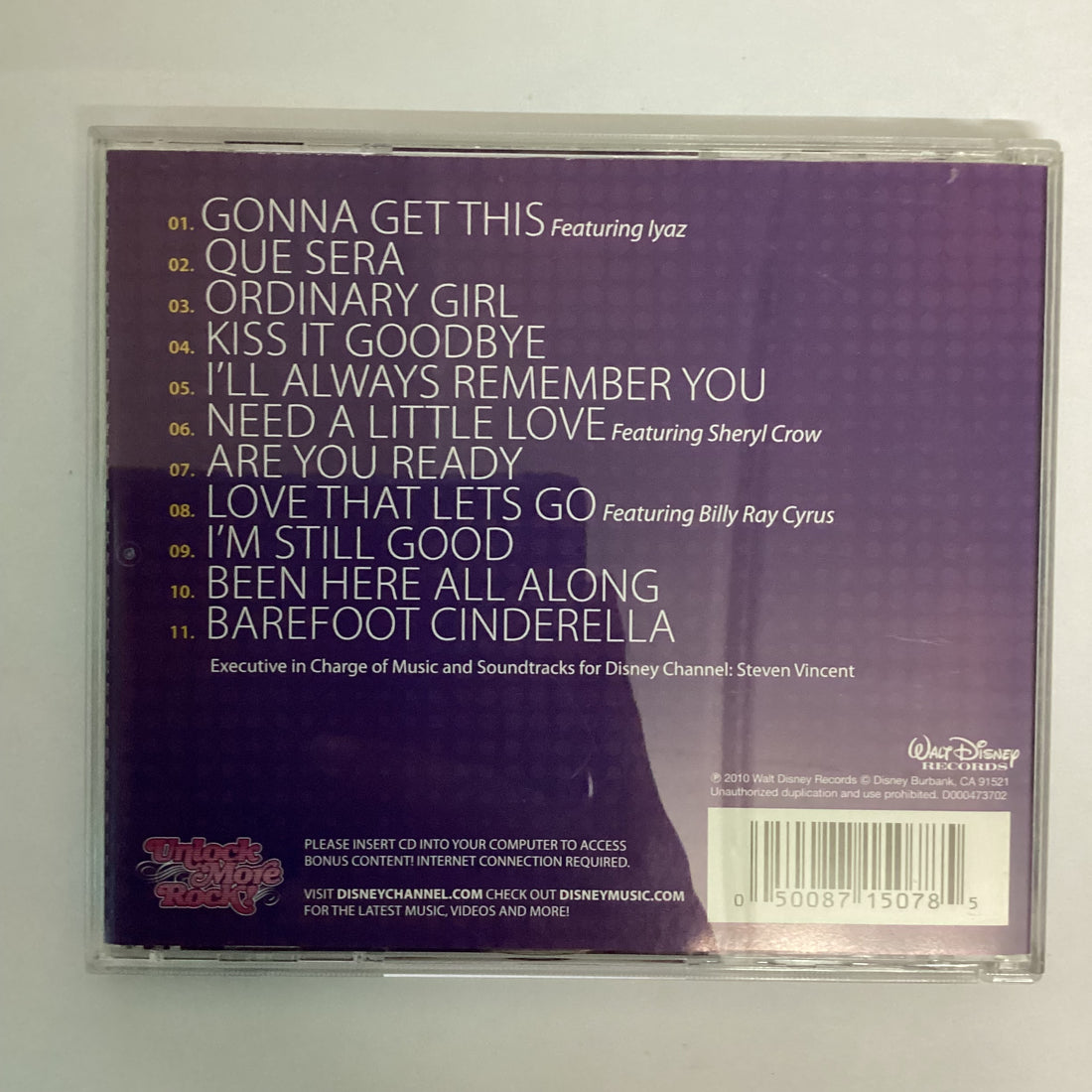 ซีดี Hannah Montana - Hannah Montana Forever CD VG+
