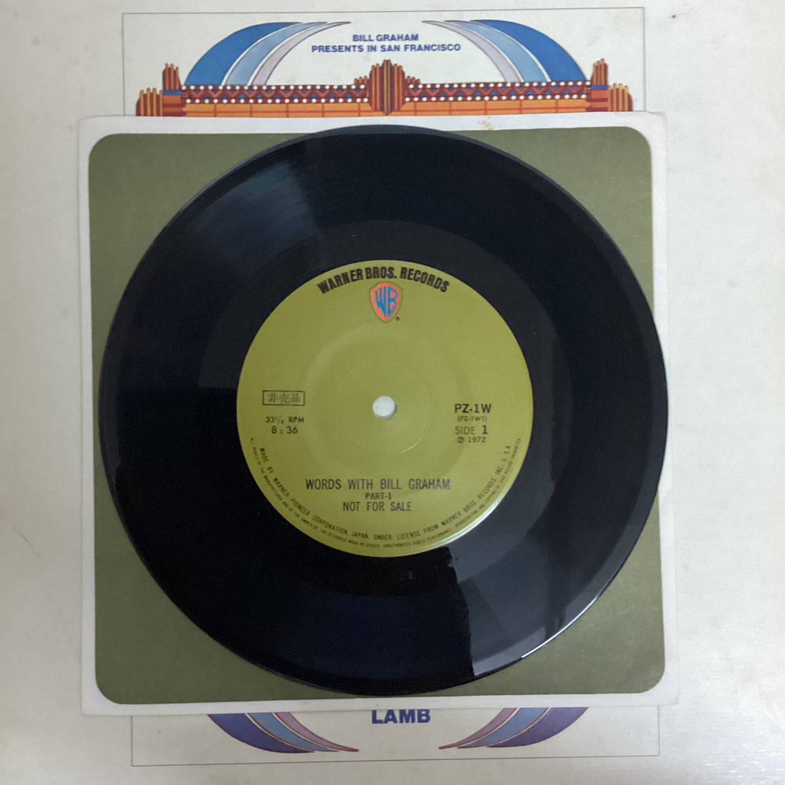 แผ่นเสียง Various - Fillmore - The Last Days Vinyl VG+ 4LPs