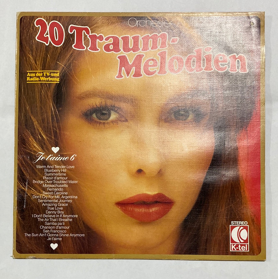 แผ่นเสียง Orchester Anthony Ventura - 20 Traum-Melodien (Je T'Aime 6) (Vinyl) (VG)