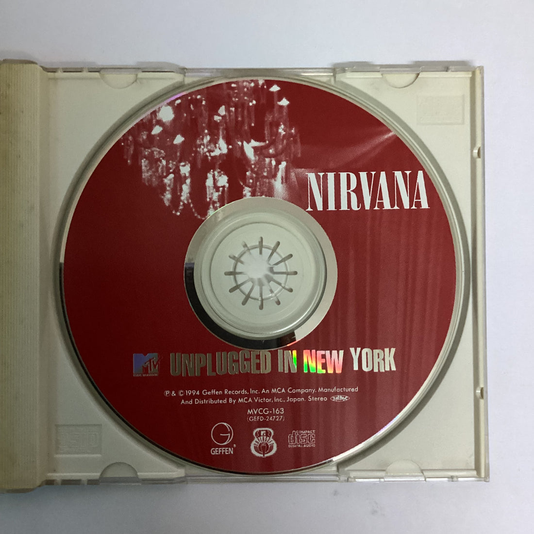 ซีดี Nirvana - MTV Unplugged In New York CD VG+