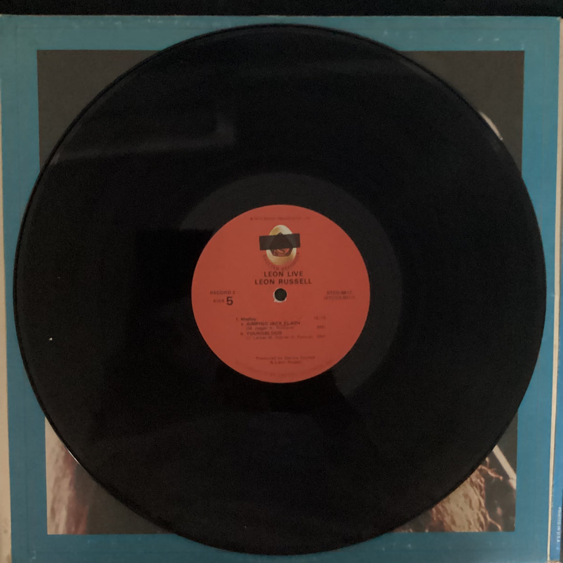 แผ่นเสียง Leon Russell - Leon Live Vinyl VG+ 3LPs