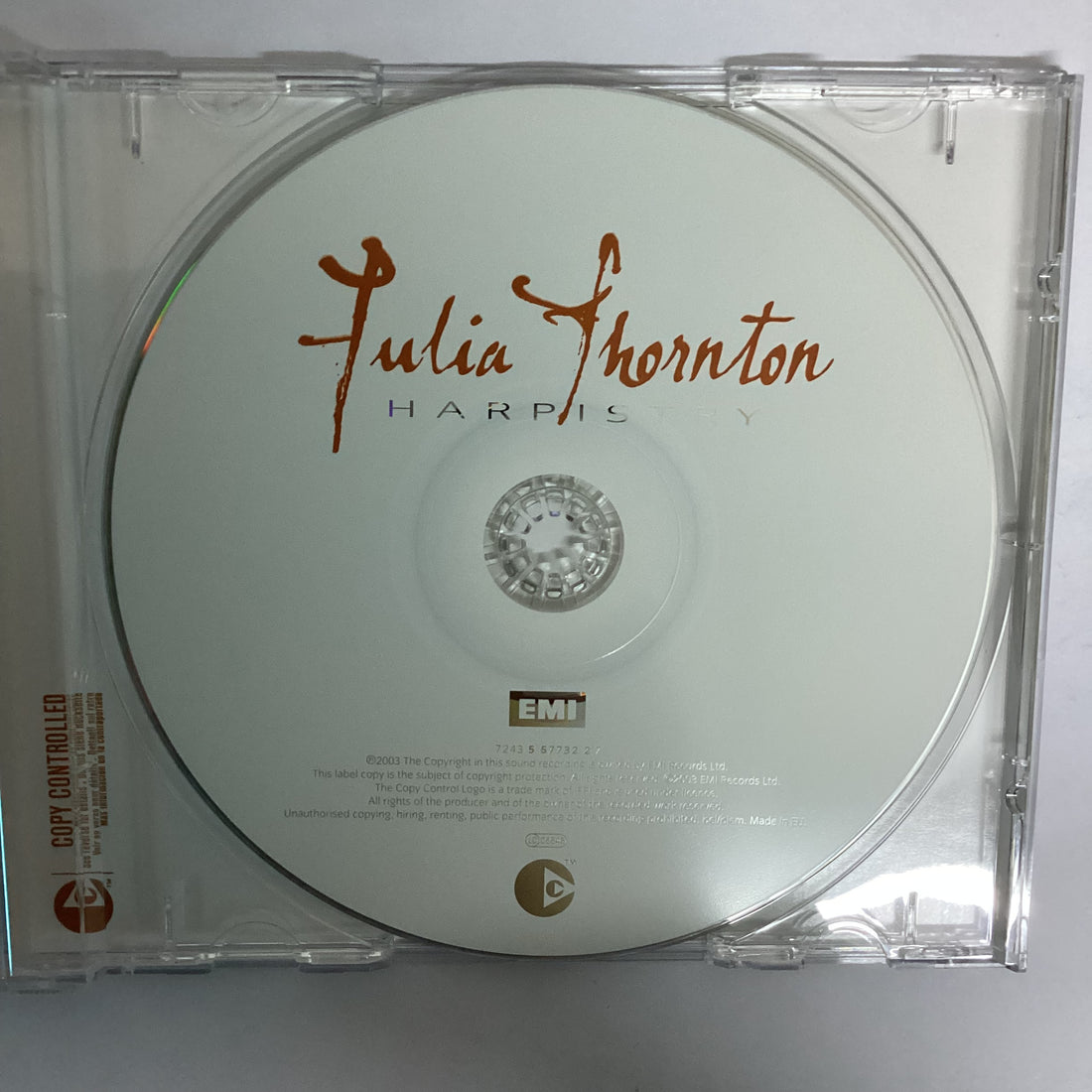 ซีดี Julia Thornton - Harpistry CD VG+