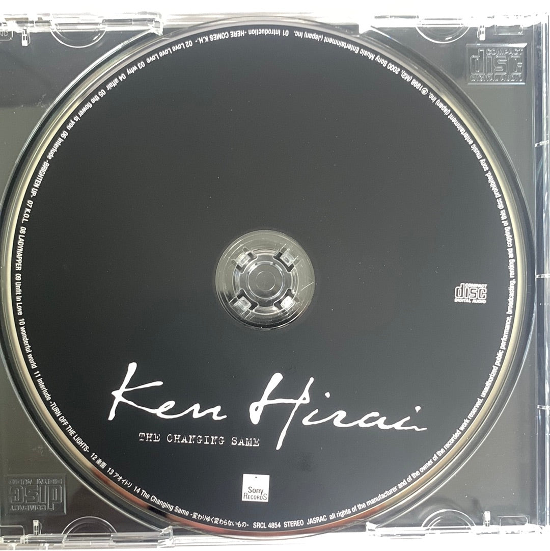 ซีดี Ken Hirai - The Changing Same (CD) (NM or M-)