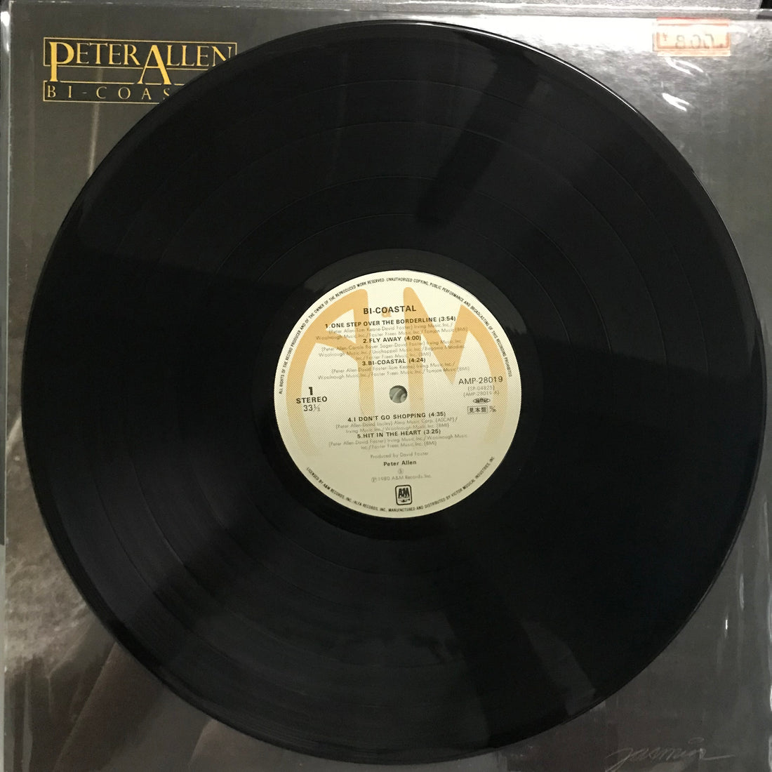 แผ่นเสียง Peter Allen - Bi-Coastal Vinyl VG+