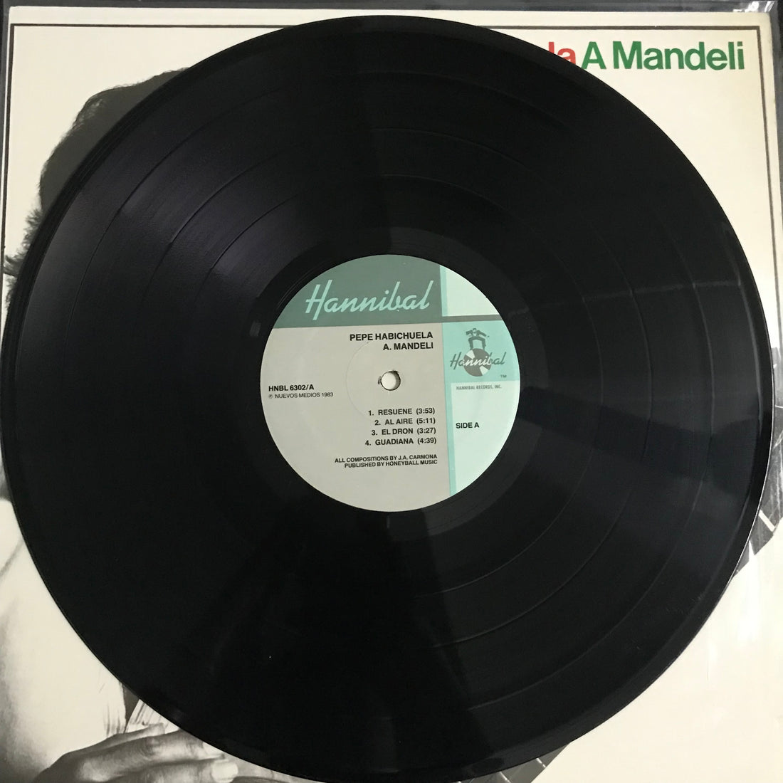 แผ่นเสียง Pepe Habichuela - A Mandeli Vinyl VG+