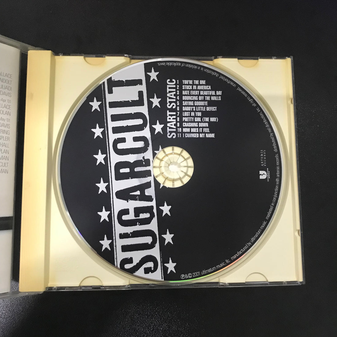 ซีดี Sugarcult - Start Static CD VG+