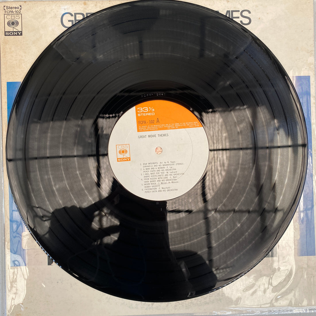 แผ่นเสียง Various - Great Movie Themes Vinyl VG+