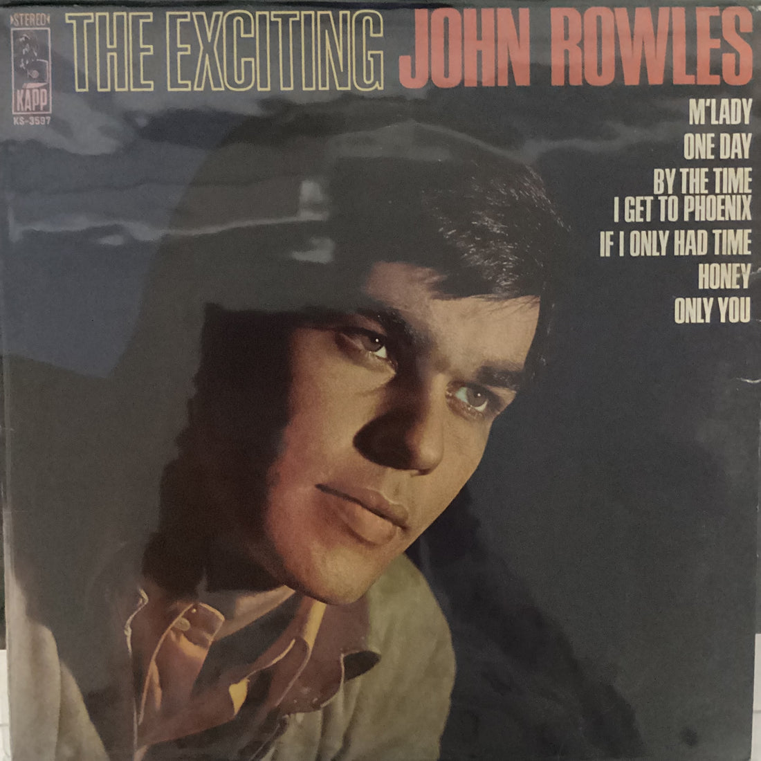 แผ่นเสียง John Rowles - The Exciting John Rowles Vinyl VG