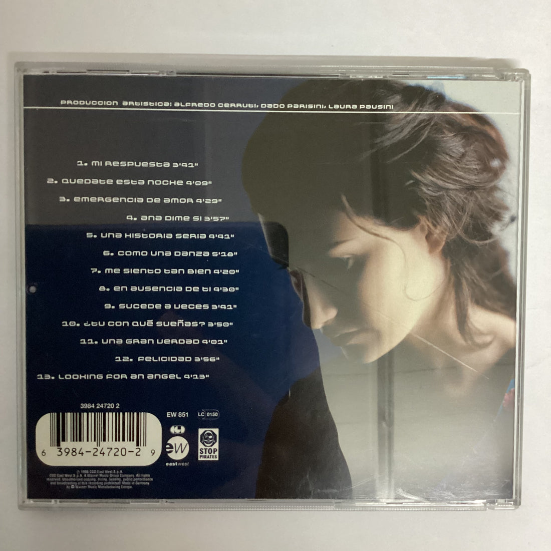 ซีดี Laura Pausini - Mi Respuesta CD VG+