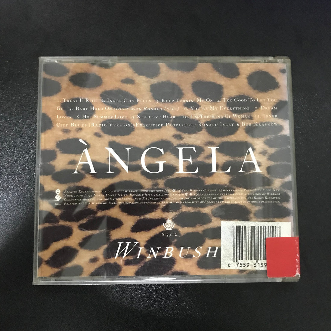 ซีดี Angela Winbush - Àngela Winbush CD VG+