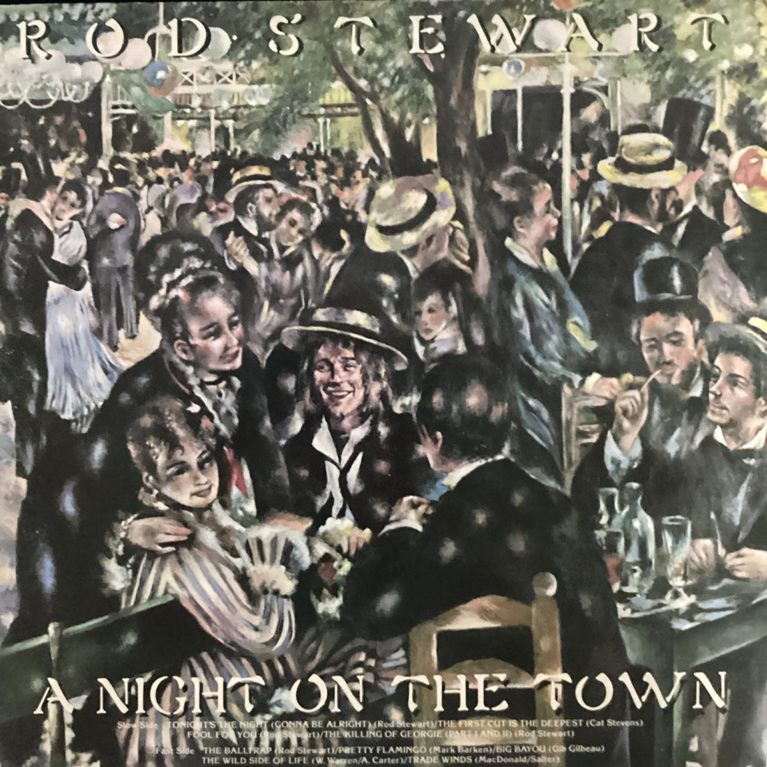 แผ่นเสียง Rod Stewart - A Night On The Town Vinyl VG+