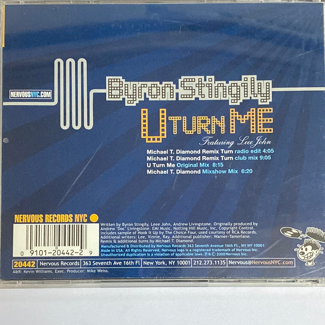 ซีดี Byron Stingily - U Turn Me CD VG+