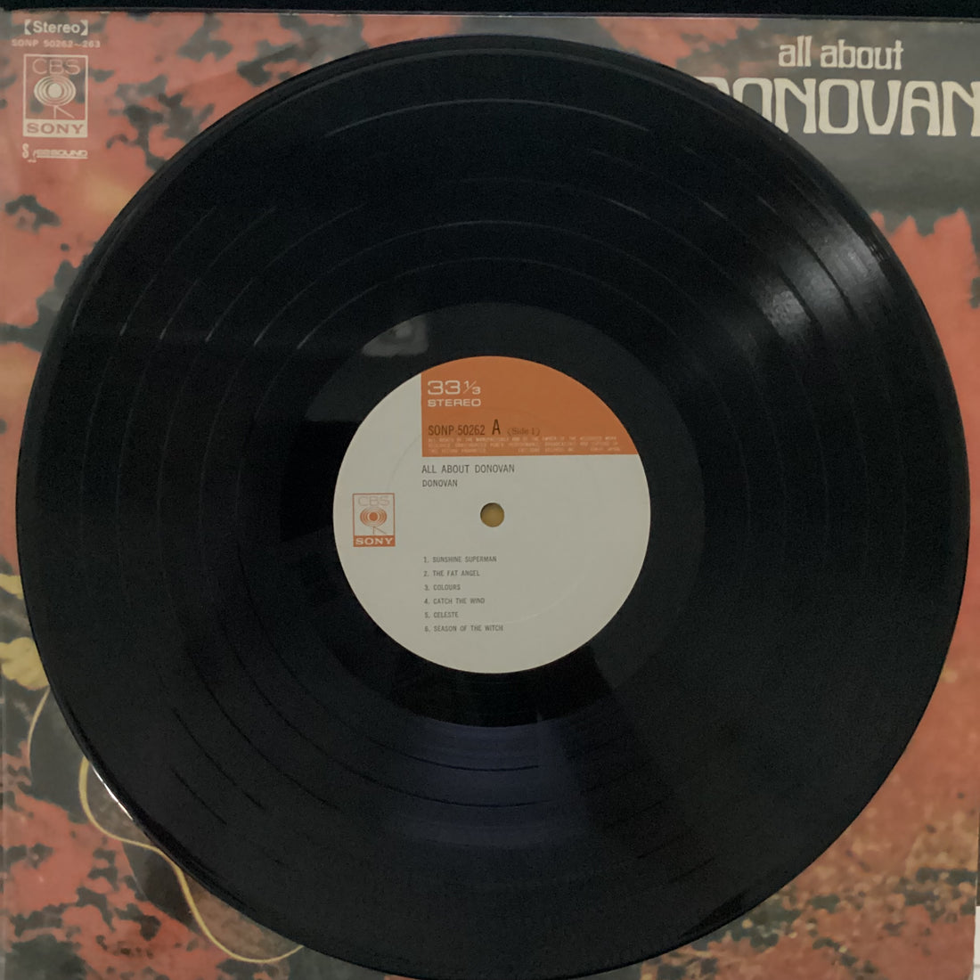 แผ่นเสียง Donovan - All About Donovan Vinyl VG+ 2LPs