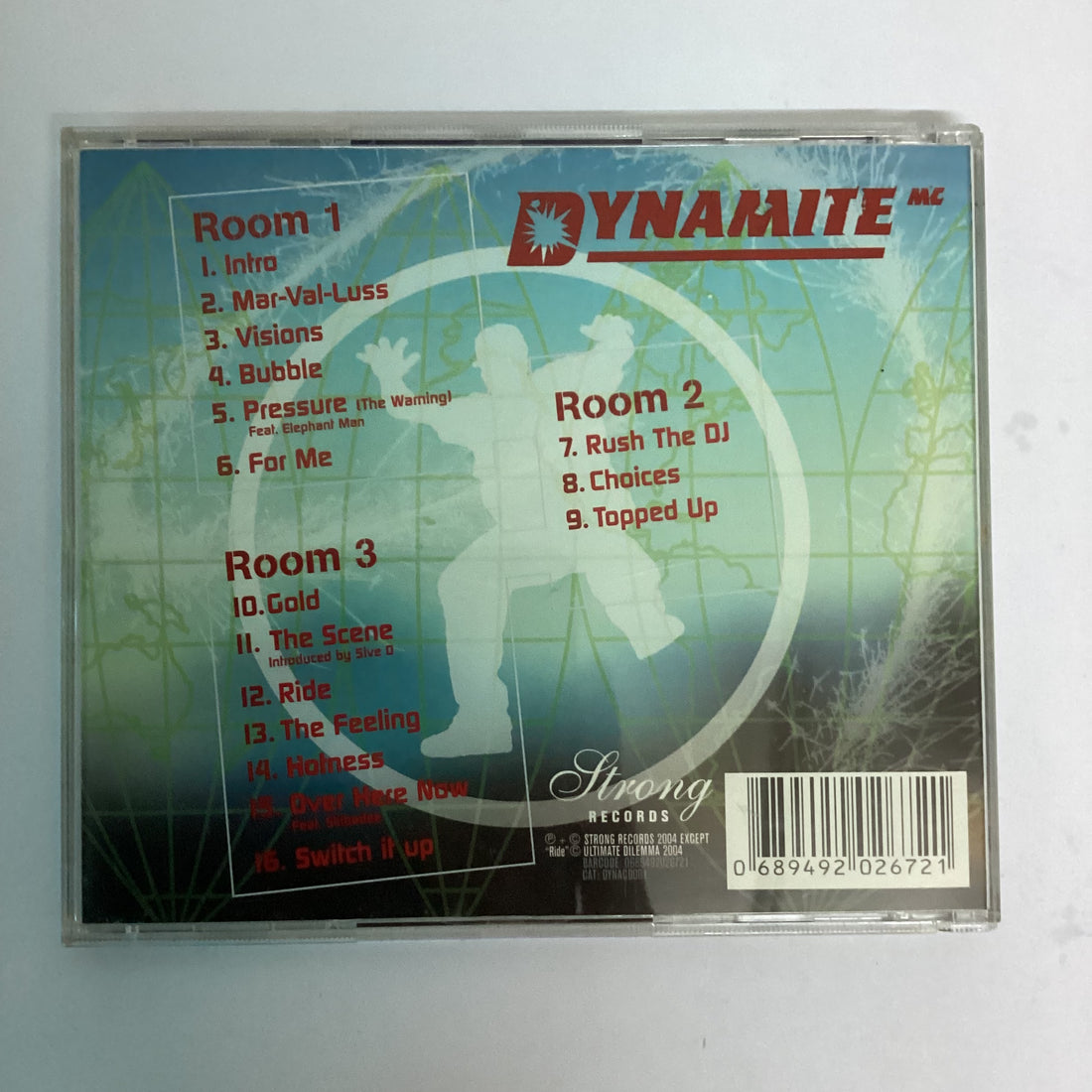 ซีดี Dynamite MC - World Of Dynamite CD VG+