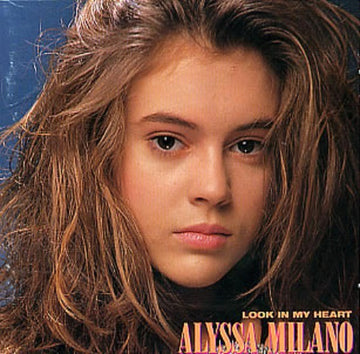 Alyssa Milano : Look In My Heart (CD, Album, RP)