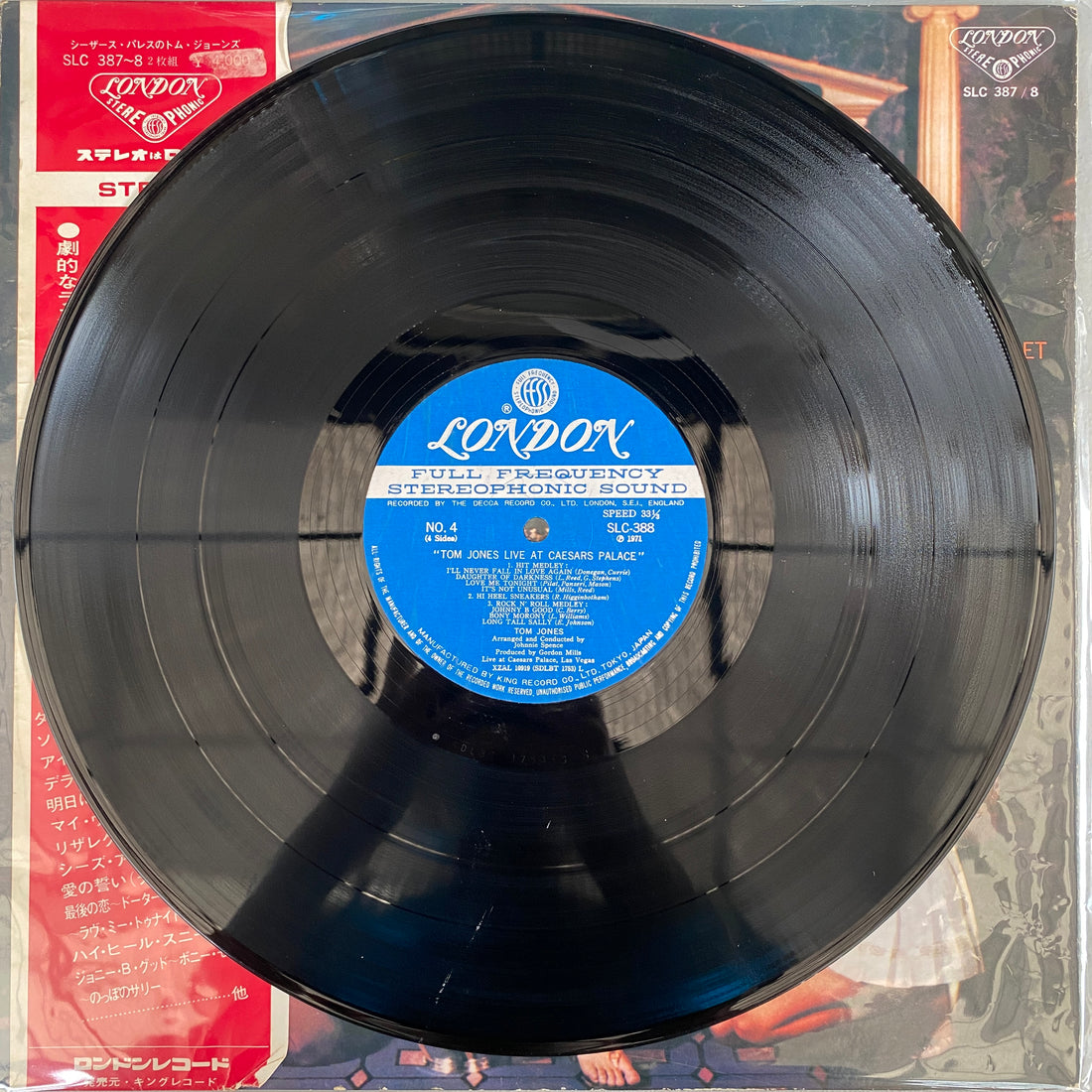 แผ่นเสียง Tom Jones - Live Caesars Palace 2LP Vinyl VG+