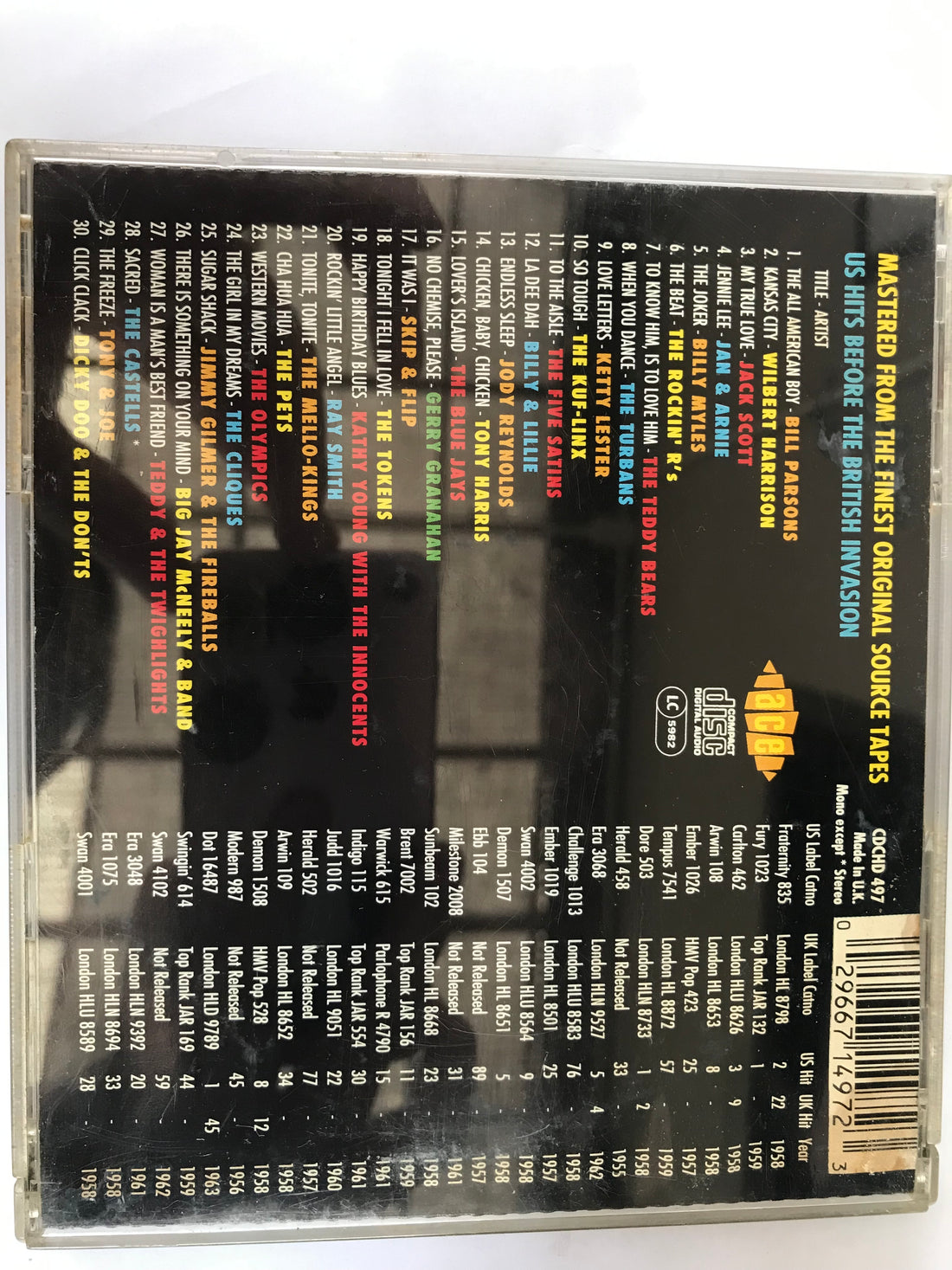 ซีดี Various - The Golden Age Of American Rock 'N' Roll Volume 3 CD VG+