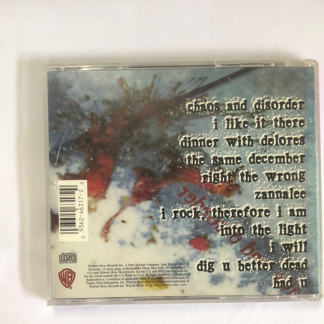 ซีดี The Artist (Formerly Known As Prince) - Chaos And Disorder (CD) (VG+)