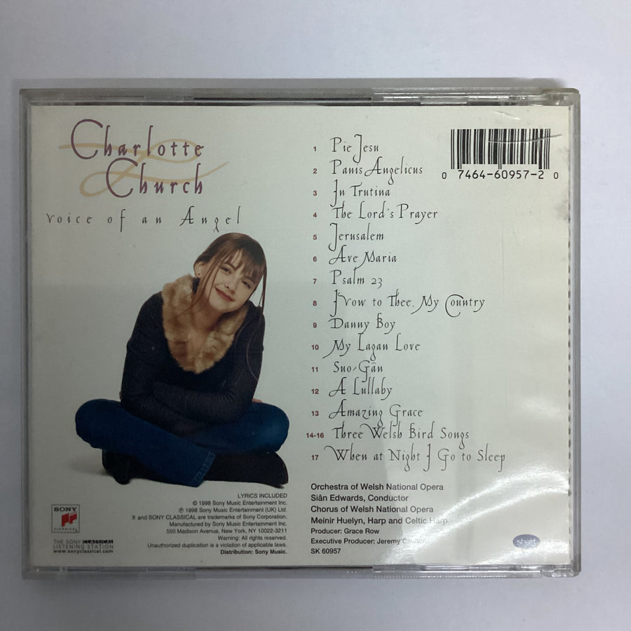 ซีดี Charlotte Church - Voice Of An Angel CD VG