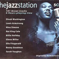 ซีดี Various – The Jazz Station (101 Great Tracks) (CD) (VG+) (5CDs)