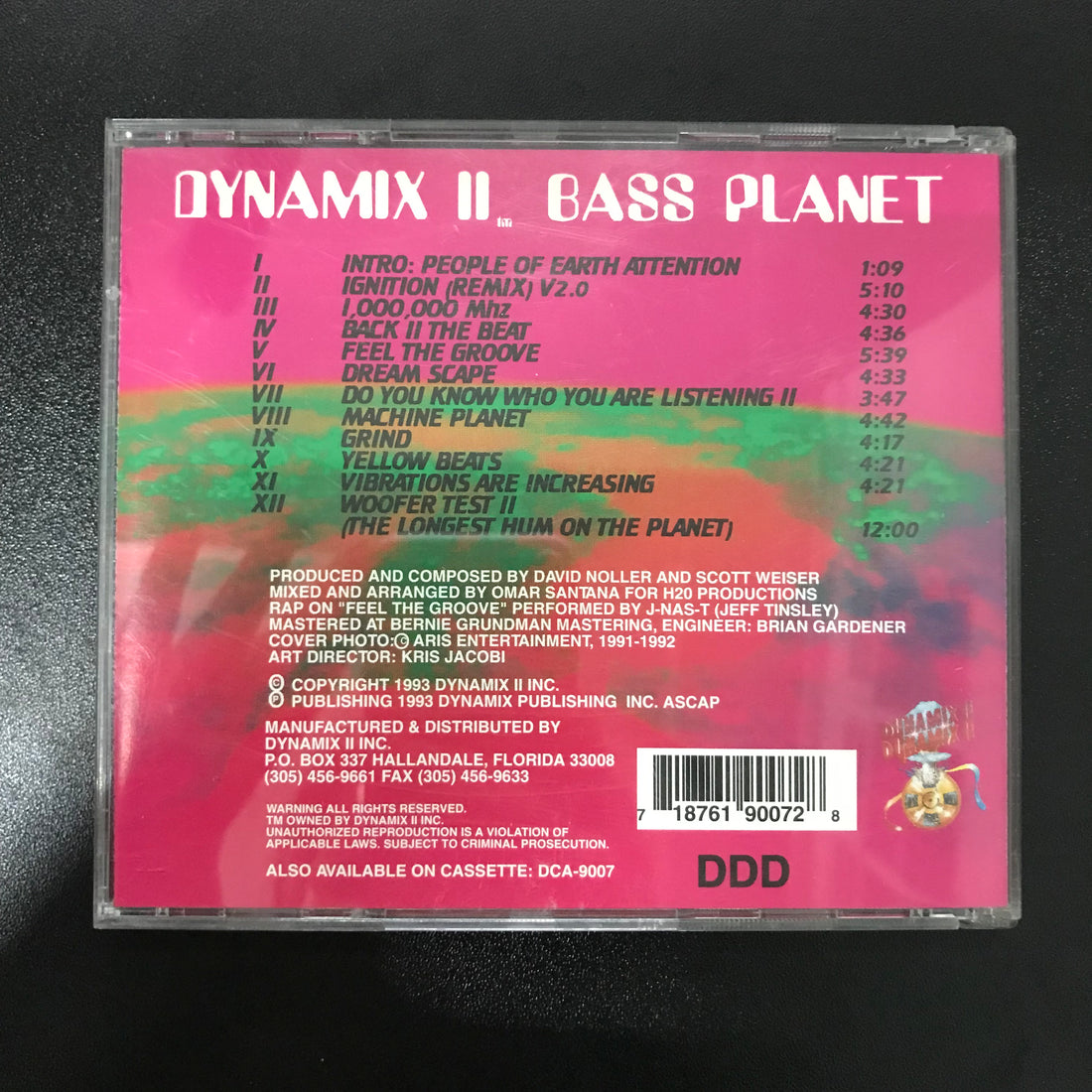 ซีดี Dynamix II - Bass Planet CD VG+