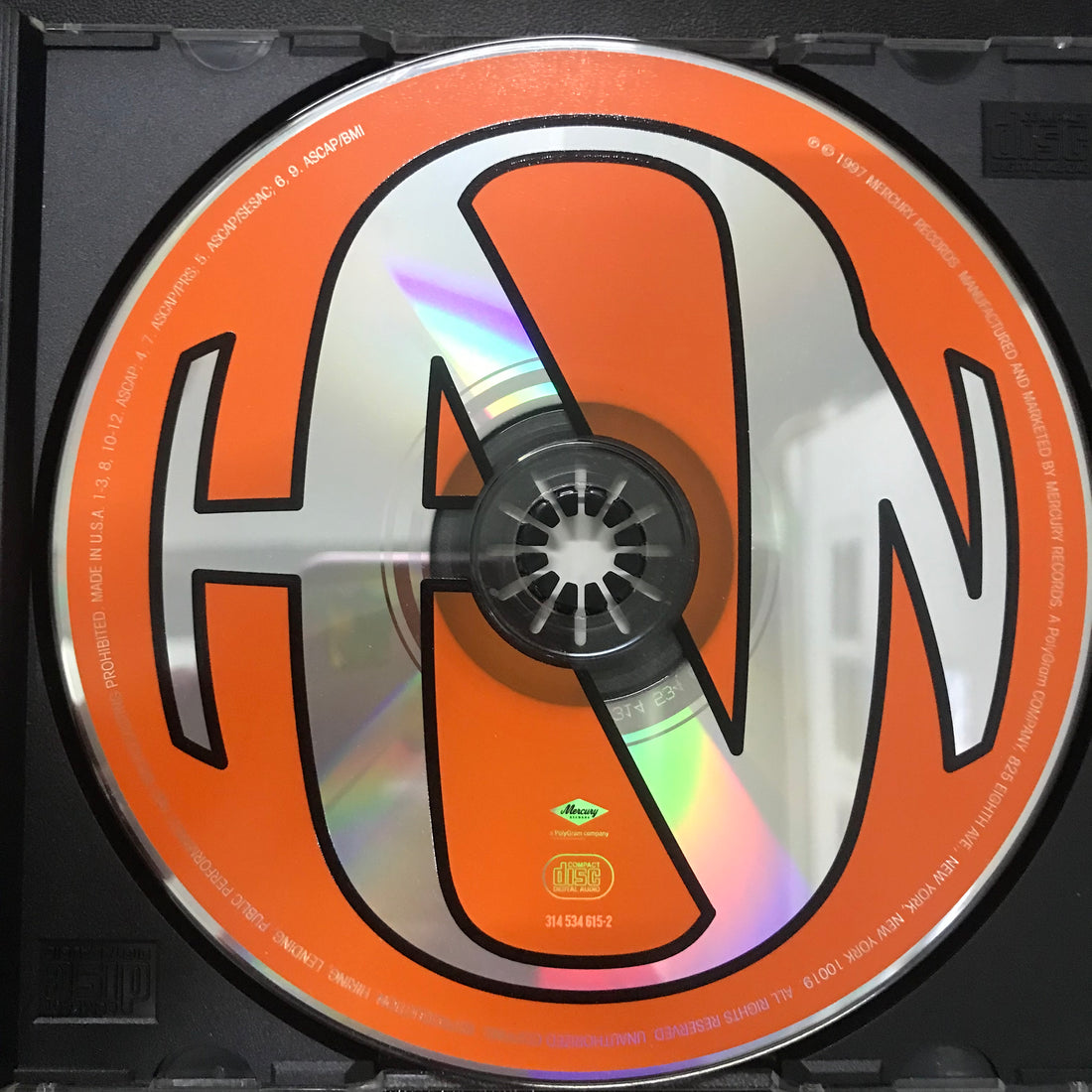 ซีดี Hanson - Middle Of Nowhere CD VG+