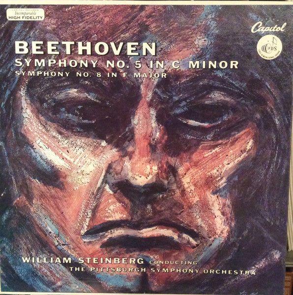 Ludwig van Beethoven - William Steinberg Conducting Pittsburgh Symphony Orchestra : Symphony No.5 In C Minor / Symphony No.8 In F Major (LP, Album, Mono)