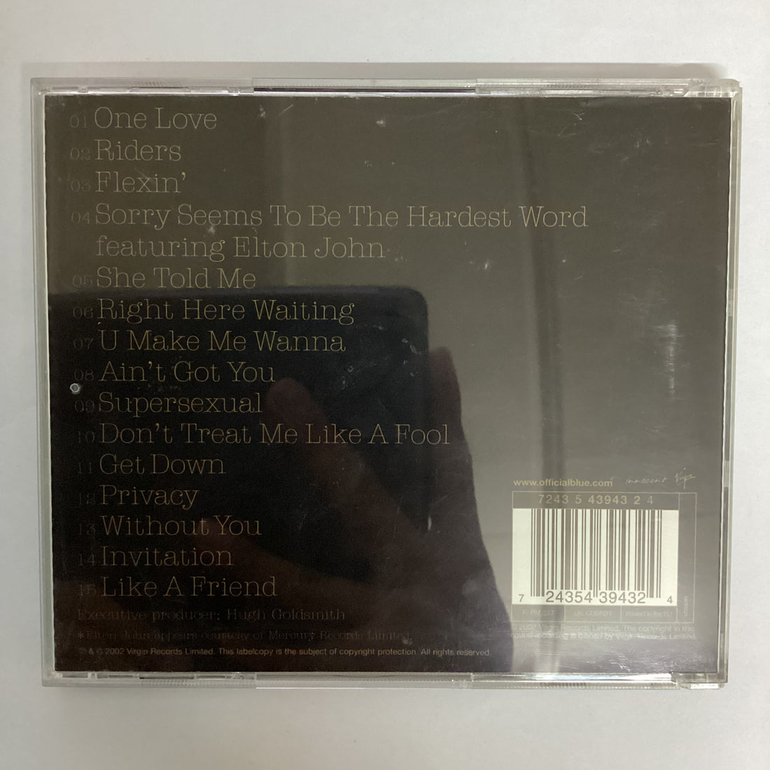 ซีดี Blue - One Love CD VG+