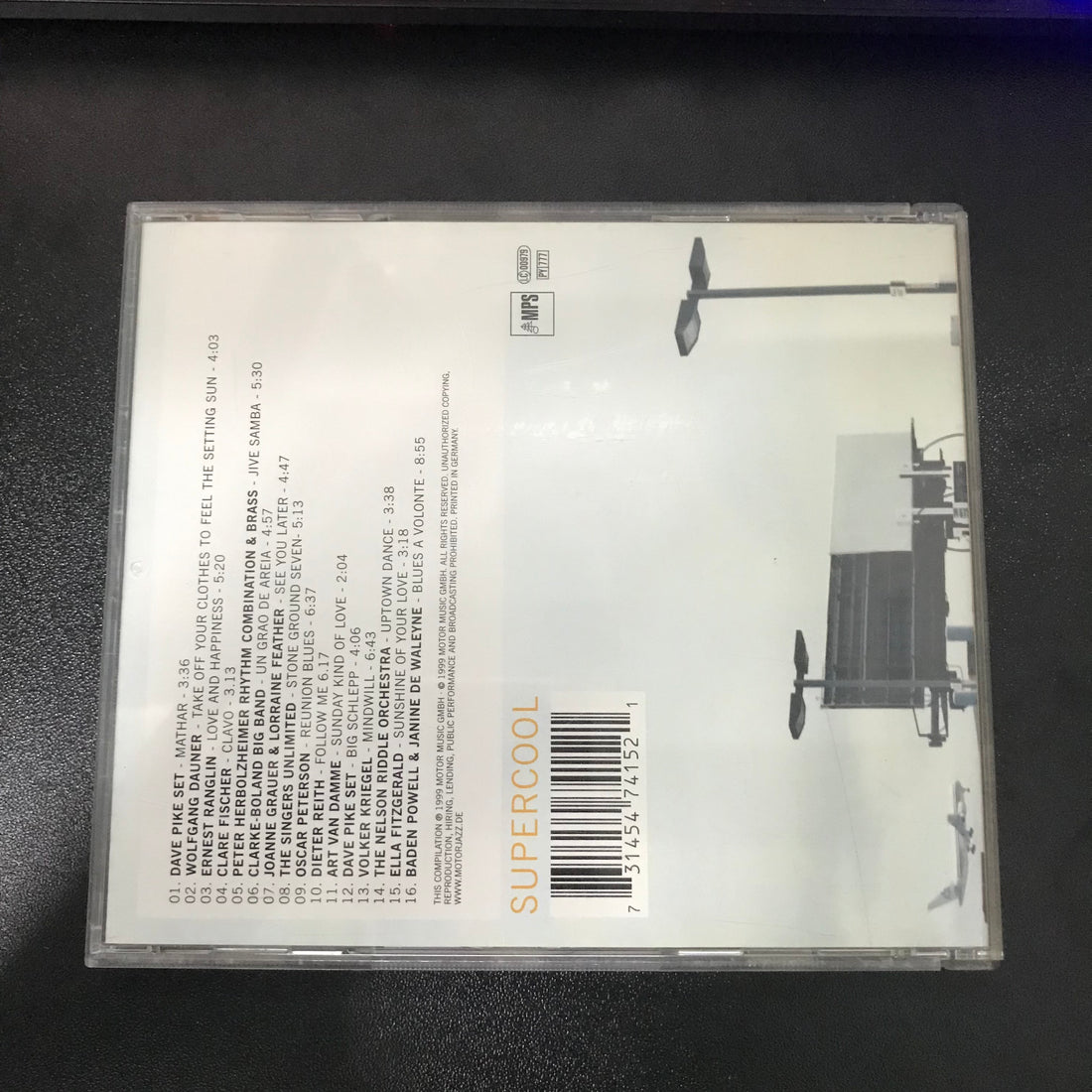ซีดี Various - Supercool - A Musikproduktion Schwarzwald Compilation CD VG+