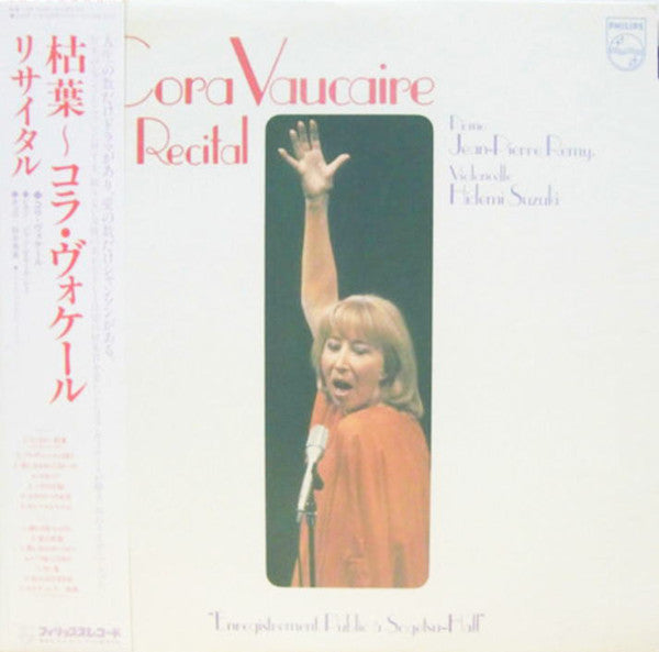 Cora Vaucaire : Recital (LP, Album)