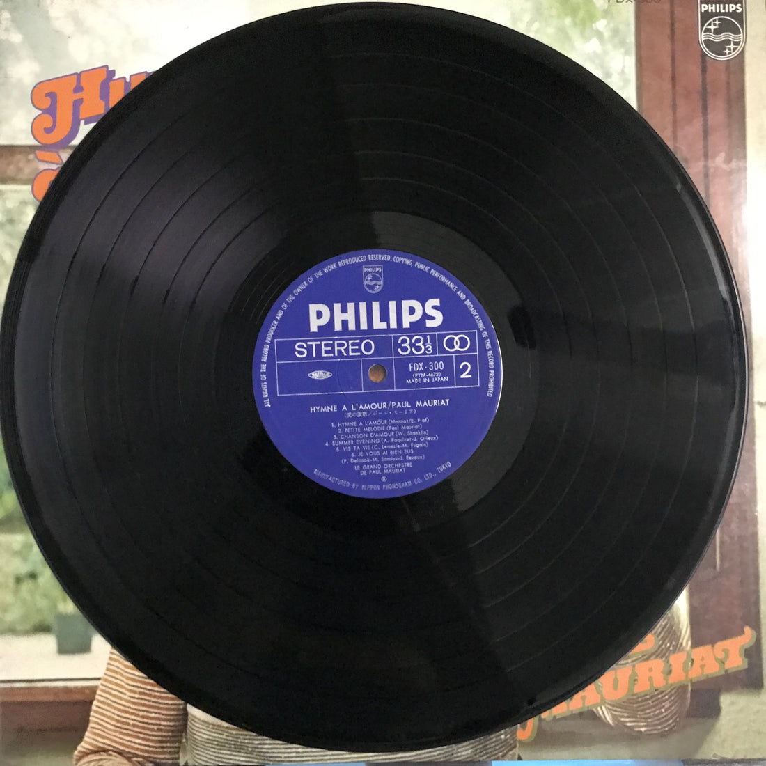 แผ่นเสียง Paul Mauriat - Hymne A L'Amour Vinyl VG+