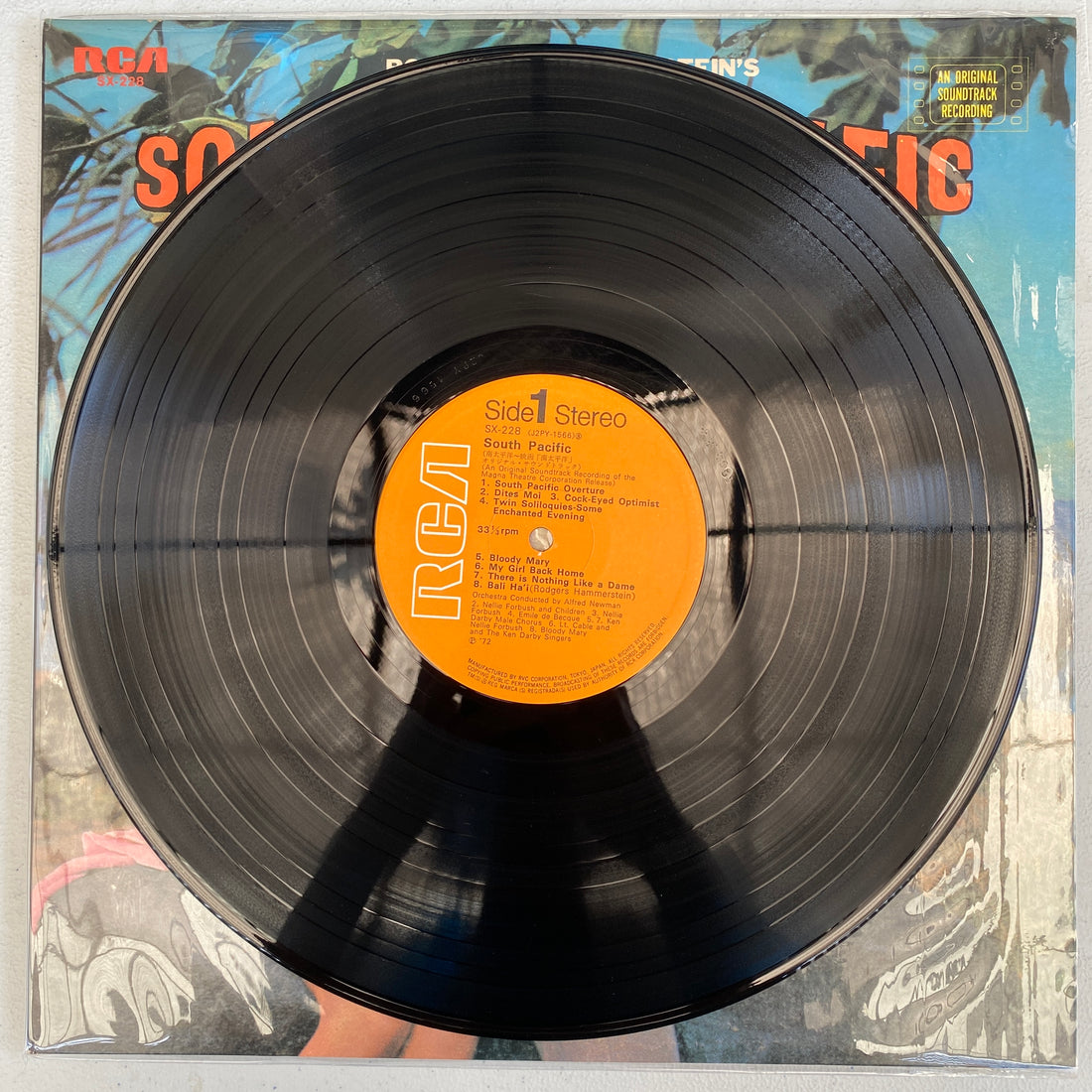 แผ่นเสียง Rodgers & Hammerstein - South Pacific An Original Soundtrack Recording = 南太平洋 An Original Soundtrack Recording Vinyl VG+