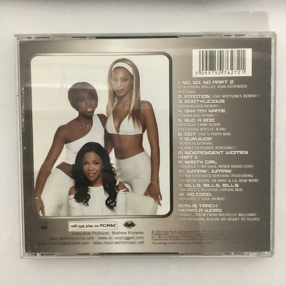 ซีดี Destiny's Child - This Is The Remix CD VG+