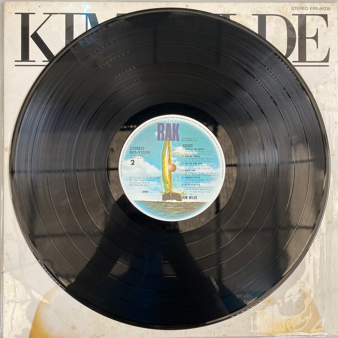 แผ่นเสียง Kim Wilde - Select Vinyl VG+