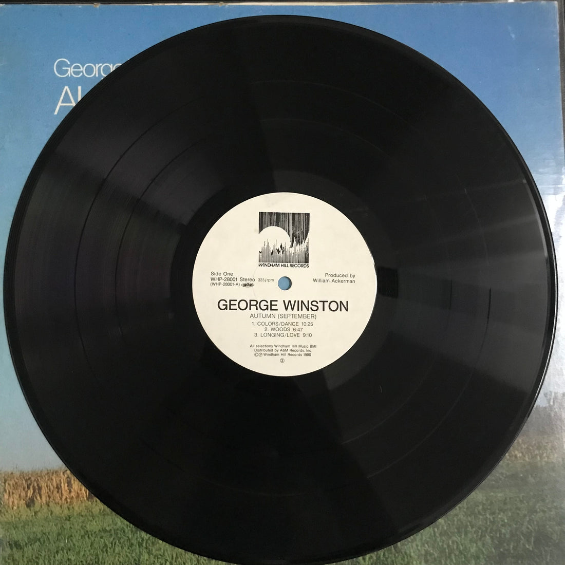 แผ่นเสียง George Winston - Autumn Piano Solos Vinyl VG+