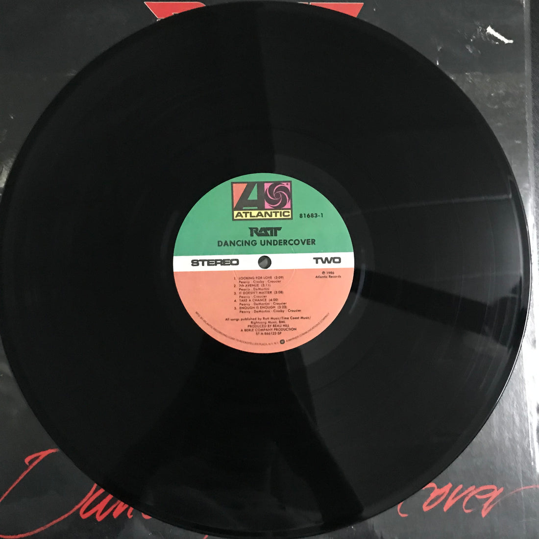 แผ่นเสียง Ratt - Dancing Undercover Vinyl VG+