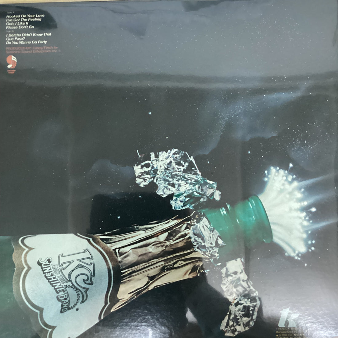 แผ่นเสียง KC & The Sunshine Band - Do You Wanna Go Party Vinyl VG+