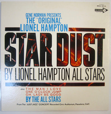 Lionel Hampton All Stars : Gene Norman Presents The "Just Jazz" Concert (LP, Album, RE)