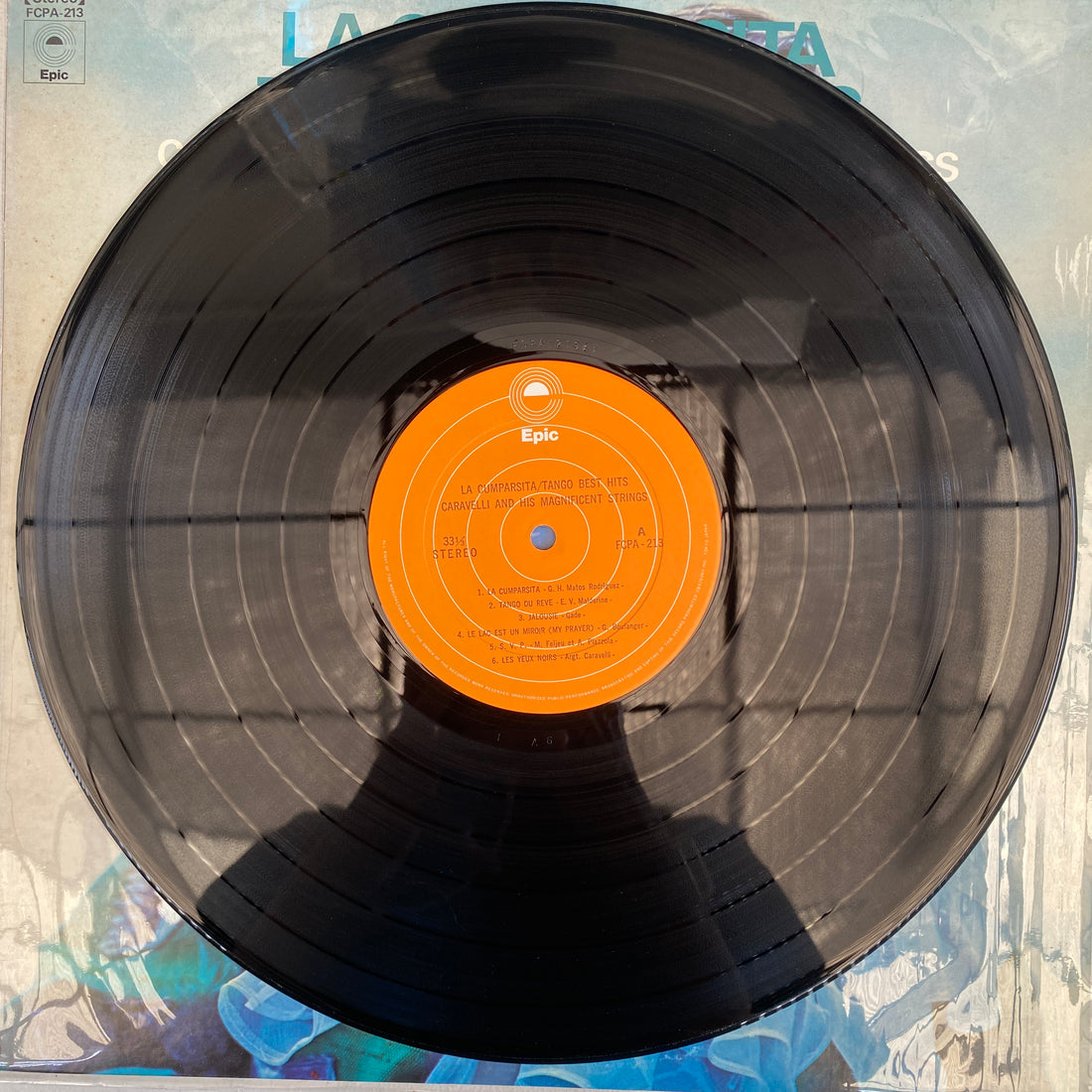 แผ่นเสียง Caravelli And His Magnificent Strings - La Cumparista / Tango Best Hits Vinyl VG+