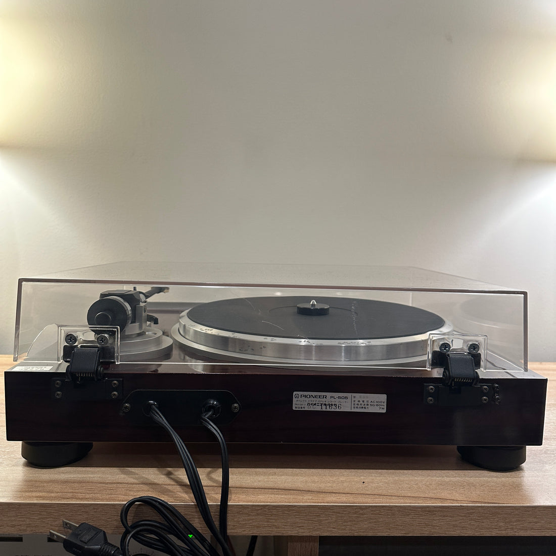 เครื่องเล่นแผ่นเสียง Pioneer PL-505 Fully Automatic Direct Drive Turntable (220V)