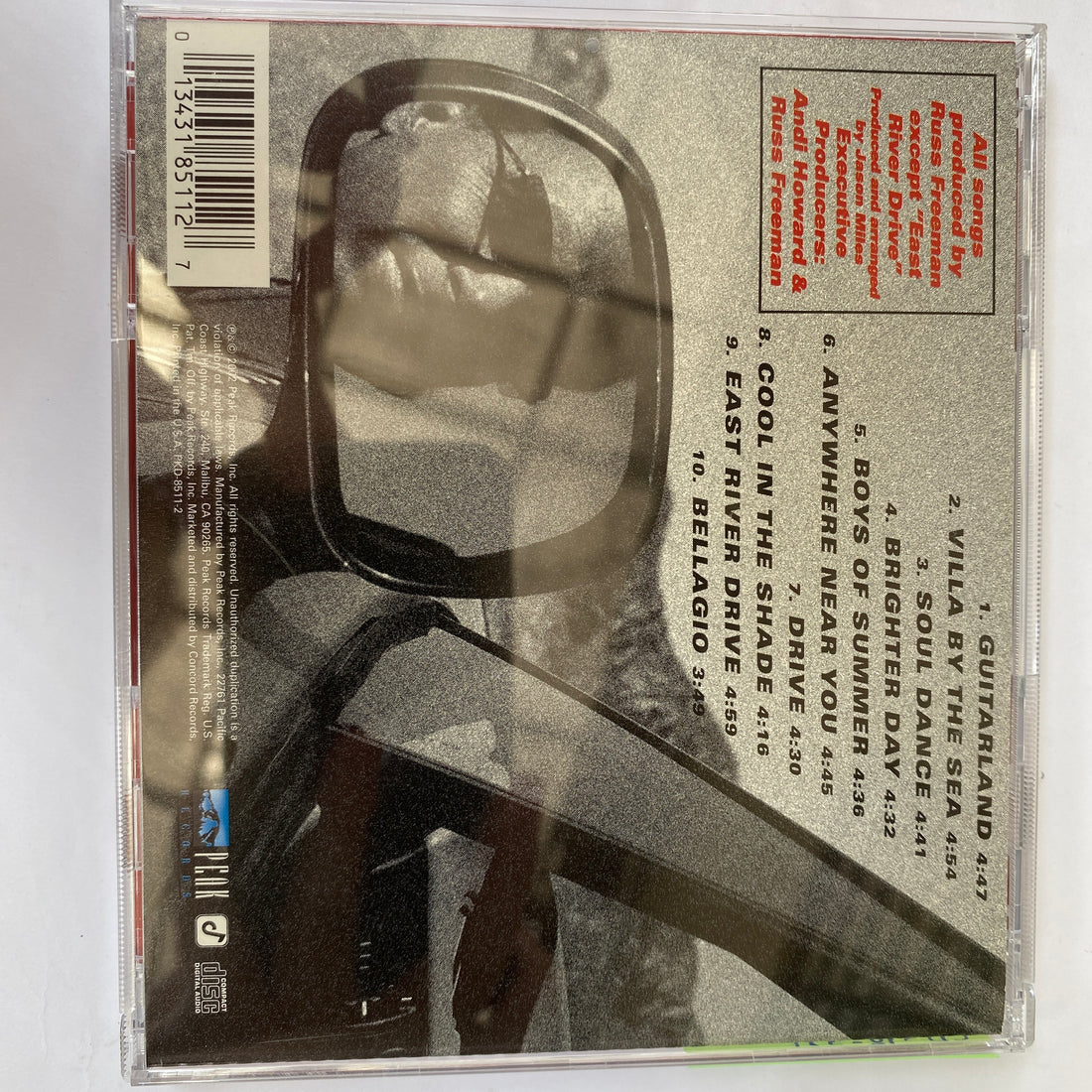ซีดี Russ Freeman - Drive CD NM or M-
