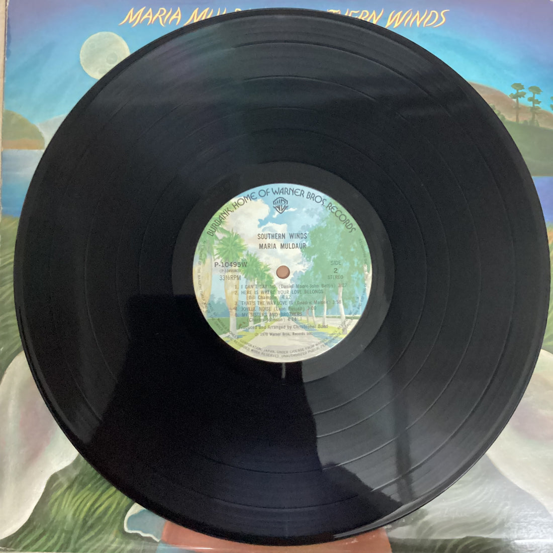 แผ่นเสียง Maria Muldaur - Southern Winds Vinyl VG+