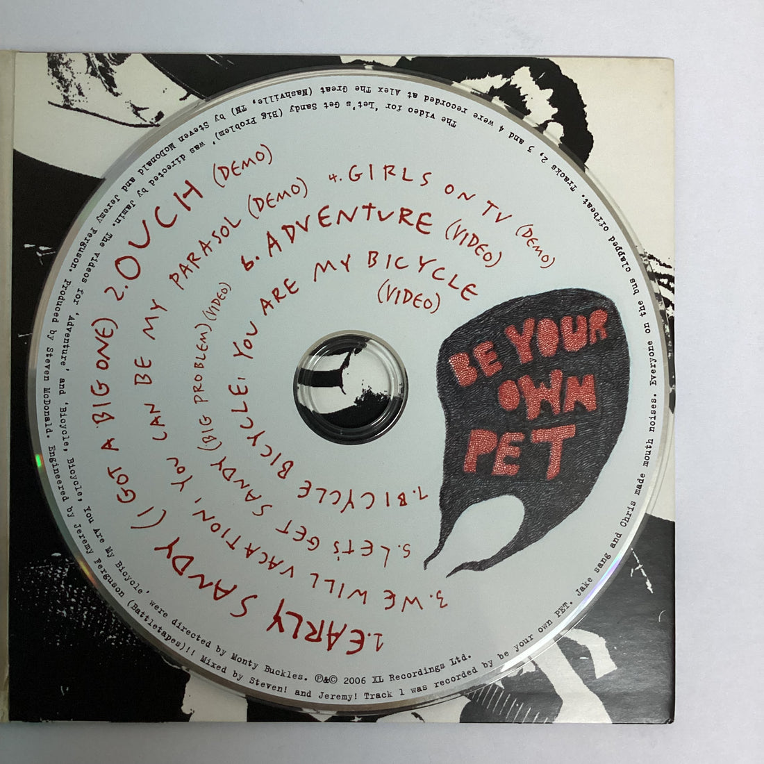 ซีดี Be Your Own Pet - Be Your Own Pet CD VG+ 2CDs