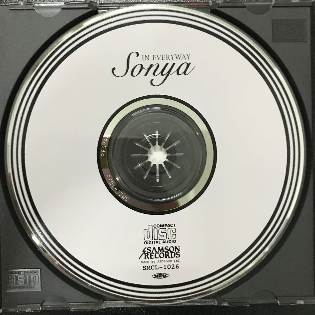 ซีดี Sonya - In Everyway CD VG+