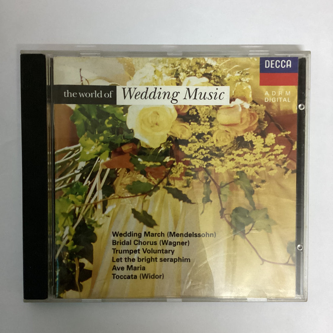 ซีดี The King's College Choir Of Cambridge, St. John's College Choir, Kiri Te Kanawa, Leontyne Price, Joan Sutherland - The World Of Wedding Music CD VG