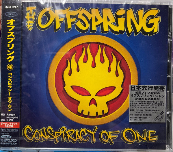 The Offspring : Conspiracy Of One (CD, Album, Promo)