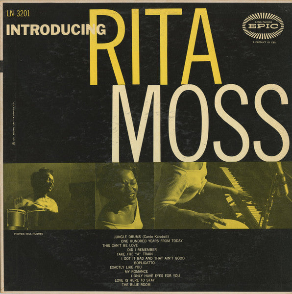 Rita Moss : Introducing Rita Moss (LP)