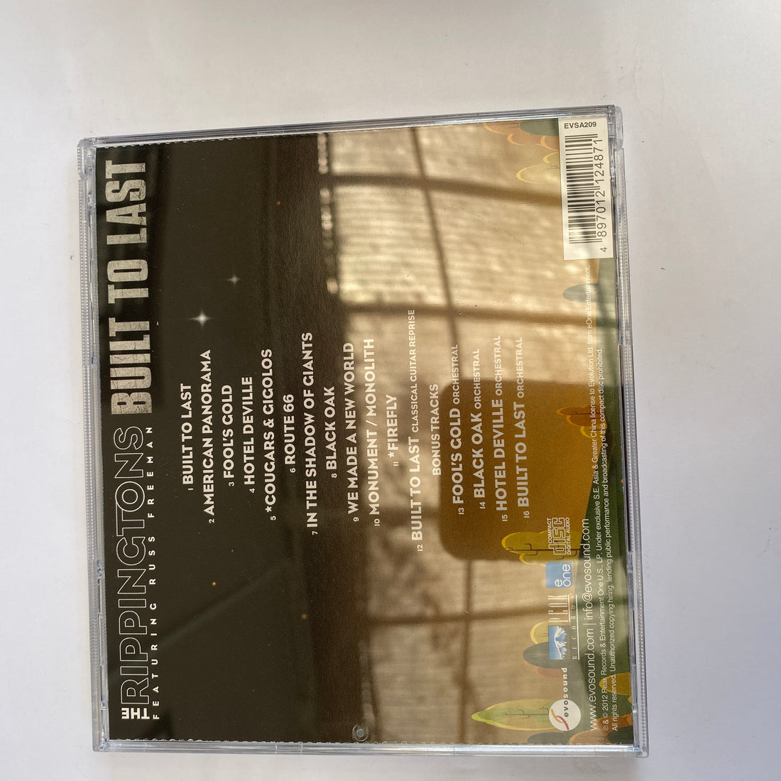 ซีดี The Rippingtons / Russ Freeman - Built to Last CD VG+