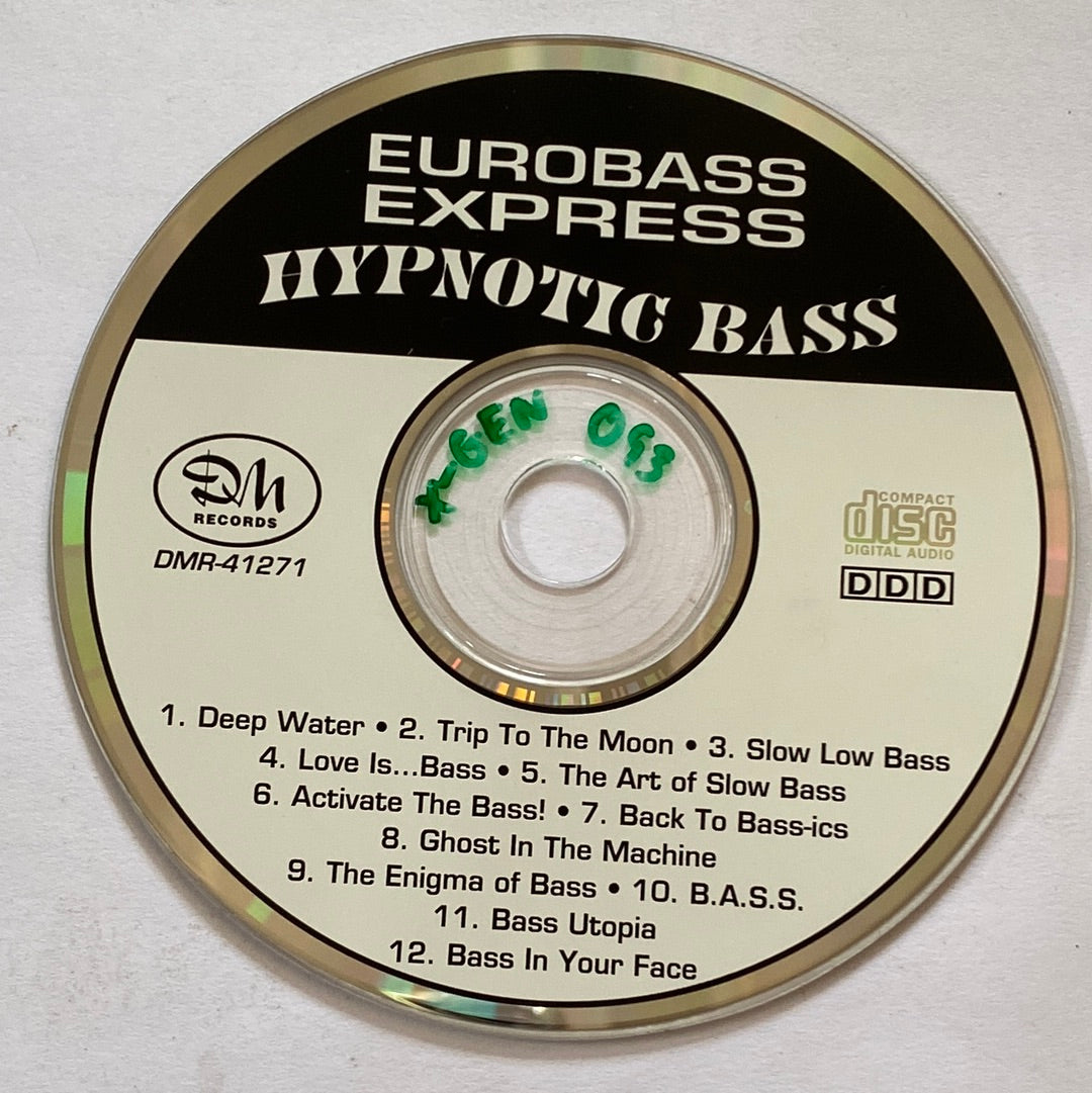 ซีดี Eurobass Express - Hypnotic Bass (CD) (VG+)