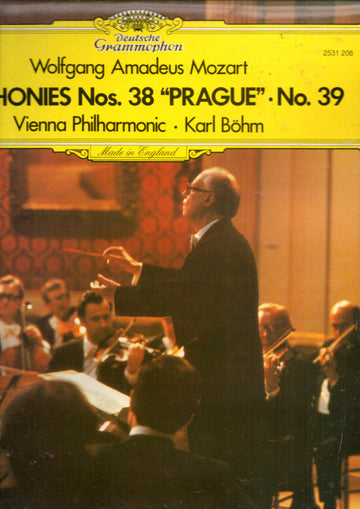 Wolfgang Amadeus Mozart / Wiener Philharmoniker, Karl Böhm : Symphonien No.38 "Prager" ･ No.39 (LP, Album)